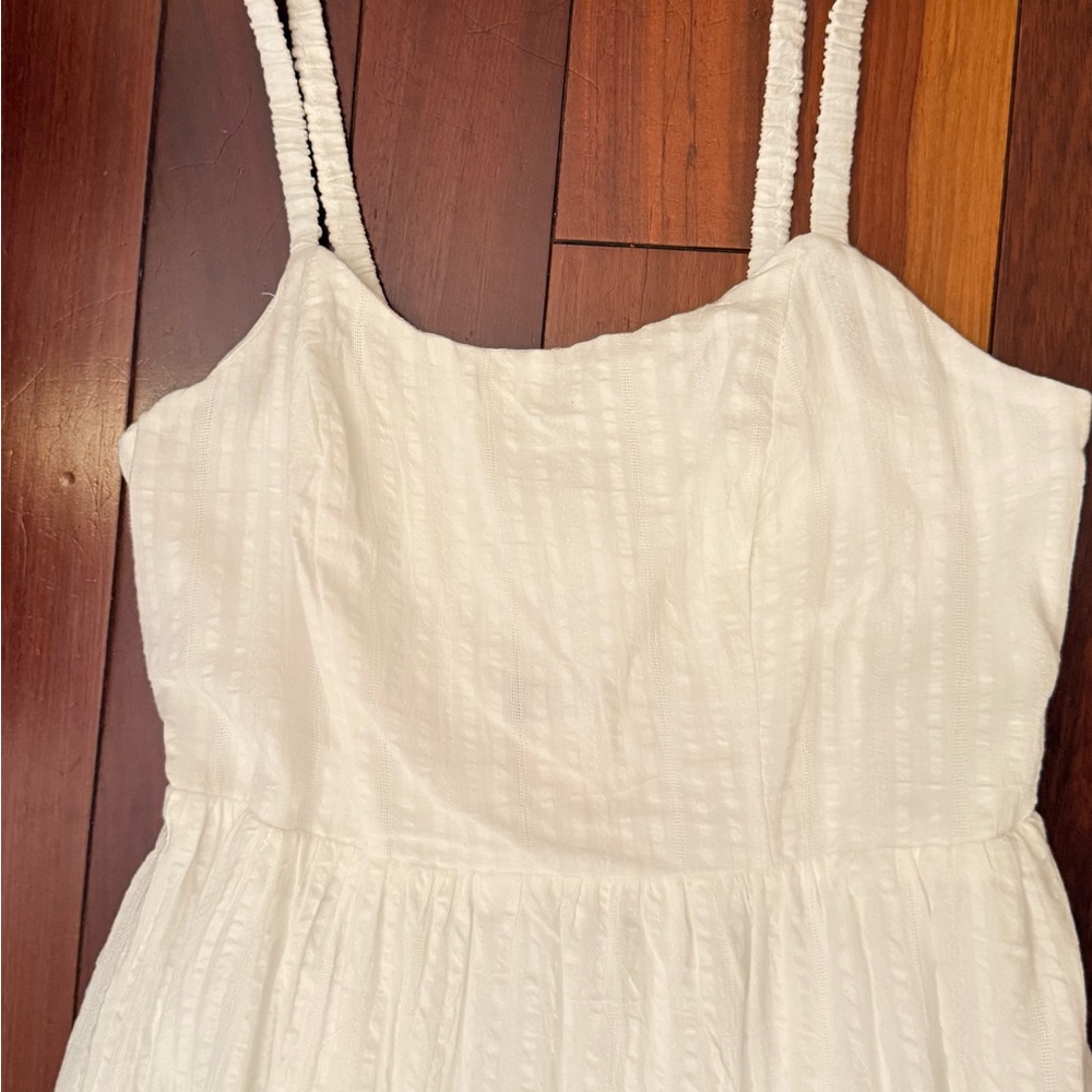 Lucky Brand White Midi Dress